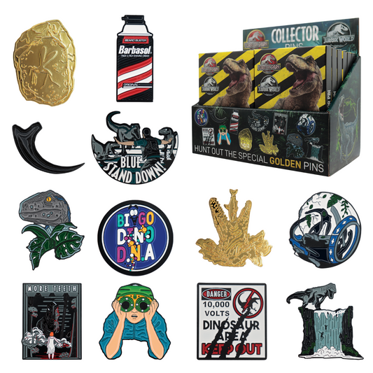 Display de 12 blind boxes Jurassic Park - & Jurassic World Mystery