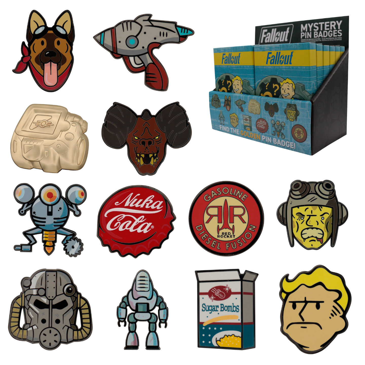 Display de 12 blind boxes Fallout - Mystery