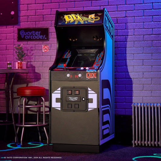 Taito QIX Arcade-Kabinett in Viertelgröße