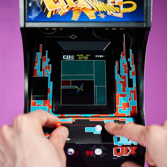 Taito QIX Arcade-Kabinett in Viertelgröße
