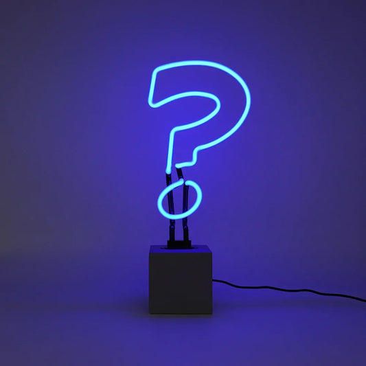 Question Mark Neon Lamp