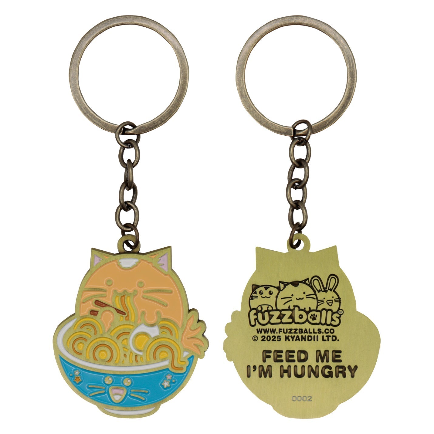 Porte-clés Fuzzballs - Whisky Noodles