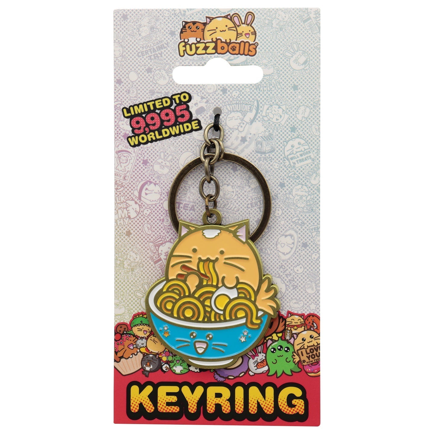 Porte-clés Fuzzballs - Whisky Noodles
