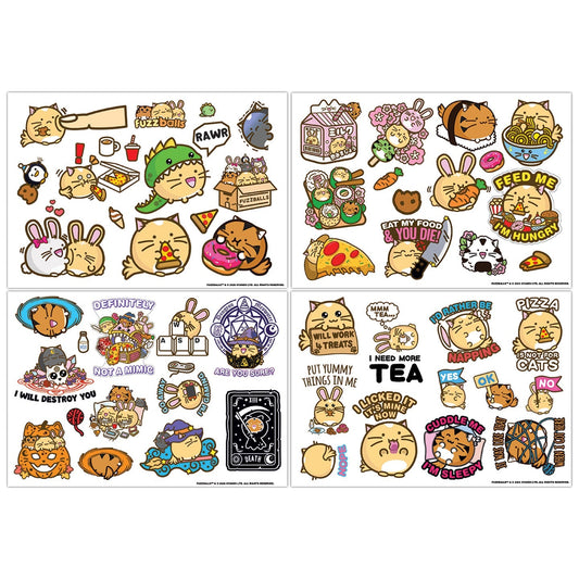 Stickers tech Fuzzballs - Set of