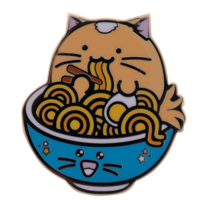 Pin’s Fuzzballs - Whisky Ramen Cat
