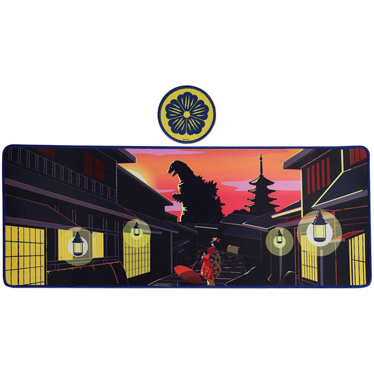 Desk pad & set de sous-verres Godzilla