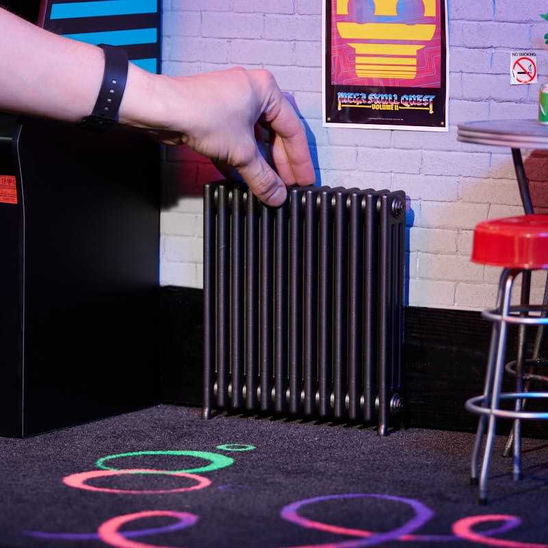Quarter Arcade: Radiator im Viertelmaßstab