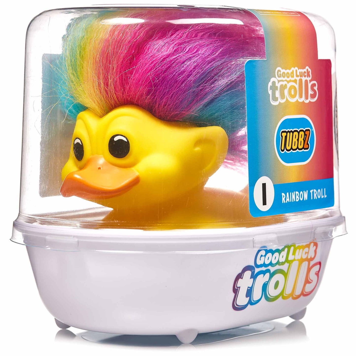 Canard Good Luck Trolls: Rainbow Troll TUBBZ (First Edition) - vue 18