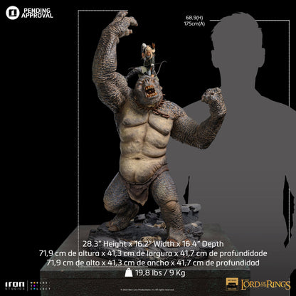 Legolas vs Cave Troll Statue - The Lord of the Rings - BDS Art Scale 1/10