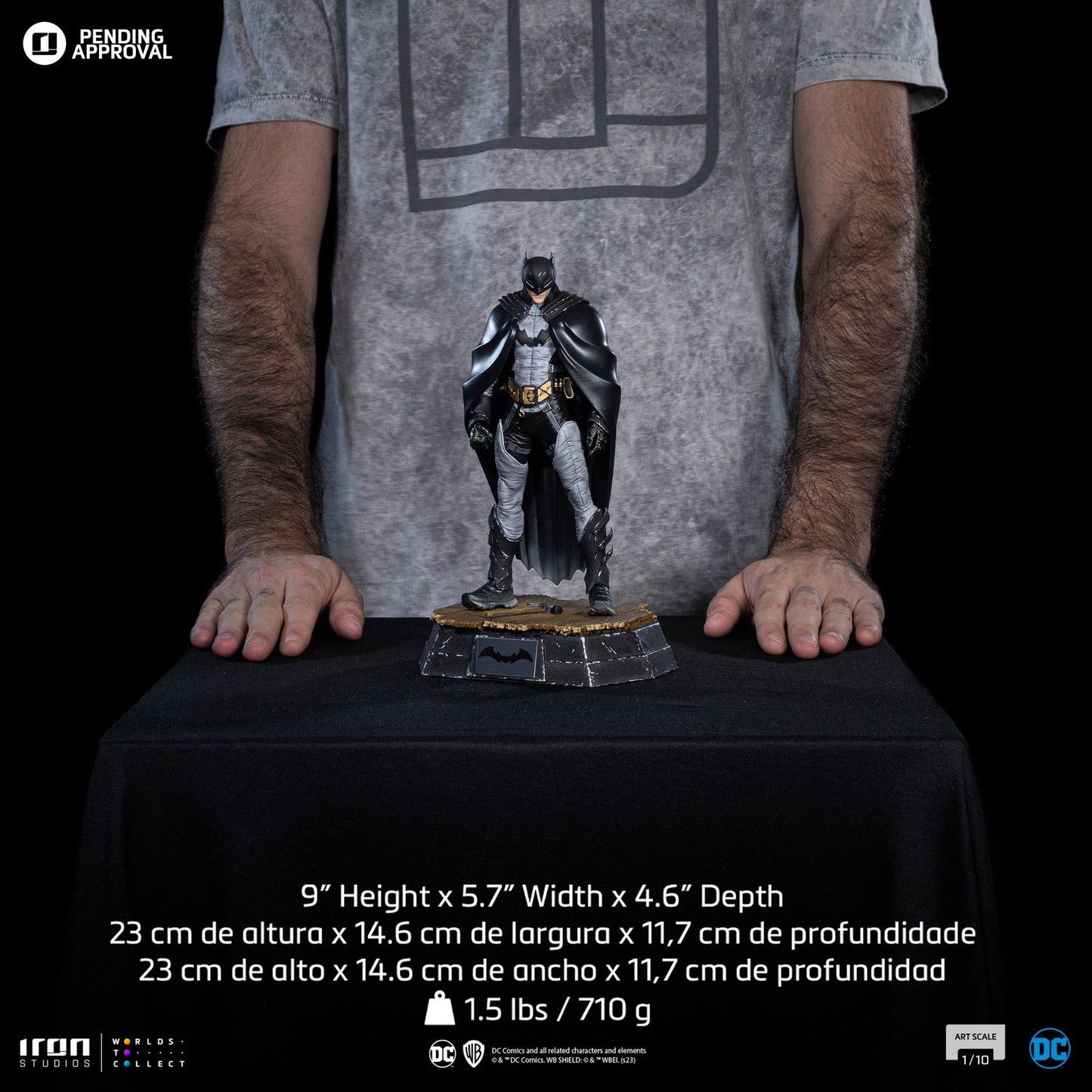 Batman Statue by Rafael Grampá - DC Comics Series #9 - Art Scale 1/10