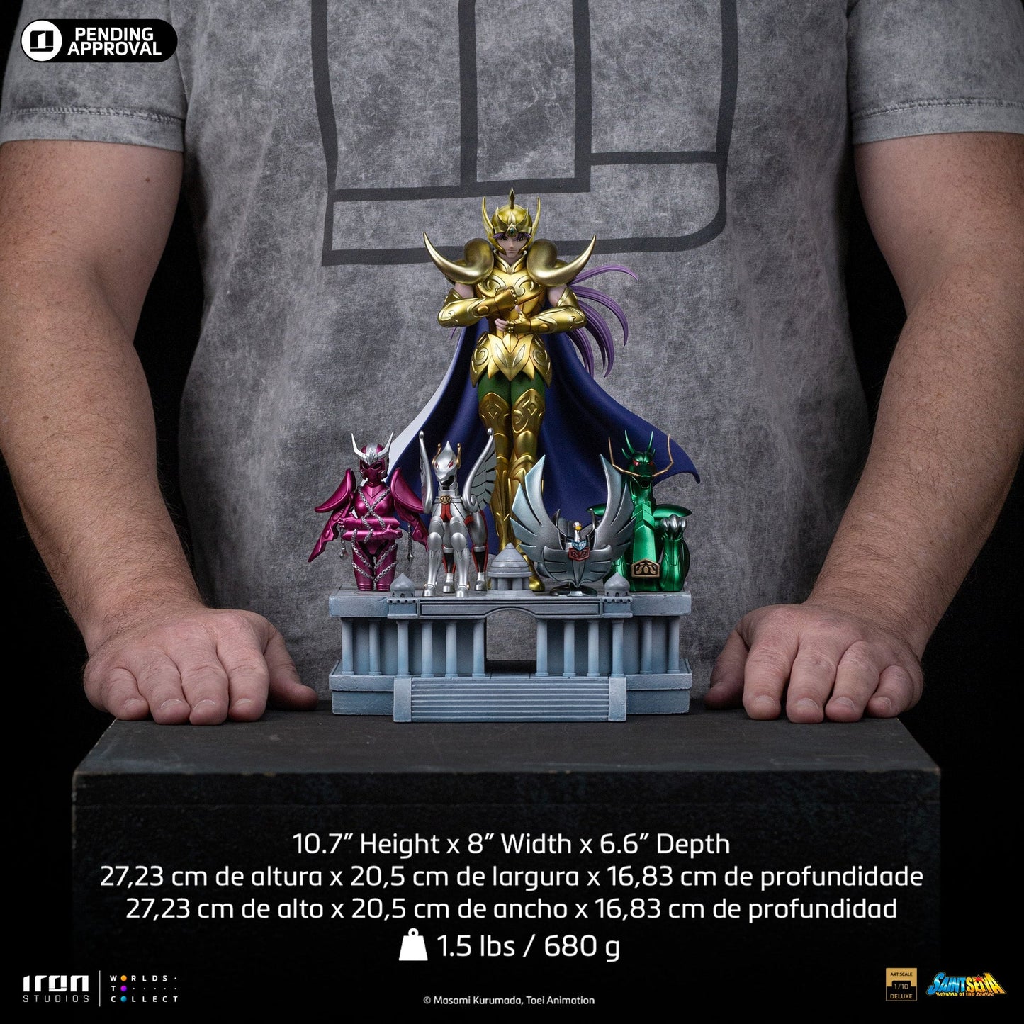 Statue Aries Mu - Saint Seiya - Deluxe Art Scale 1/10