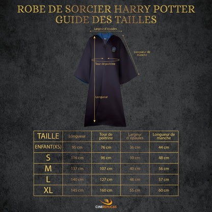 Robe de Sorcier Serdaigle Adultes