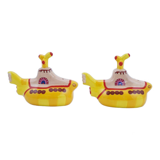 Salz- und Pfefferstreuer aus Keramik Die Beatles - Yellow Submarine