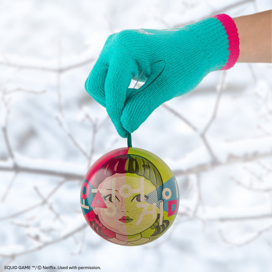 Weihnachtskapsel Handschuhe Young-Hee