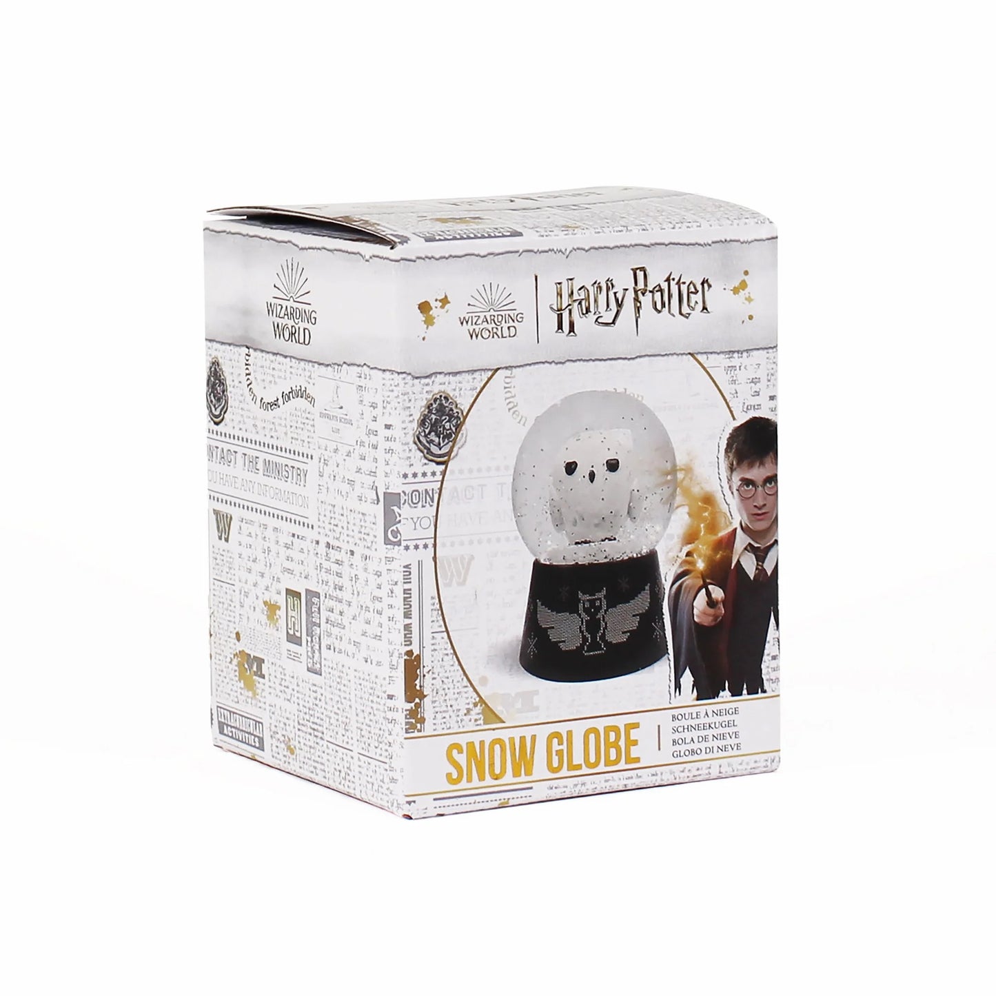 Boule à Neige Hedwige Kawaii