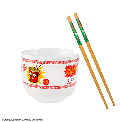Bol à Ramen et ses baguettes Chez Sakamoto