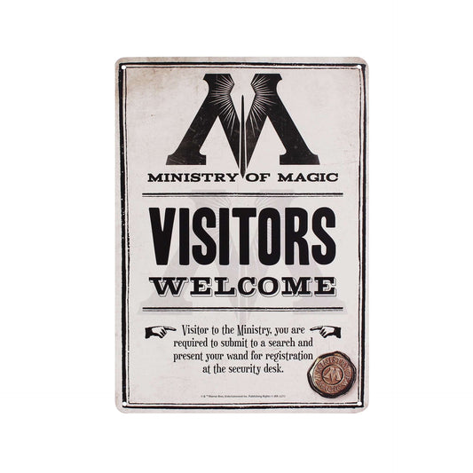 Harry Potter Decorative Metal Sign - Ministry of Magic