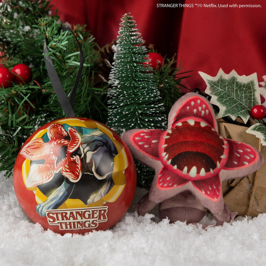 Weihnachtskapsel Schlüsselanhänger Plüsch Demogorgon