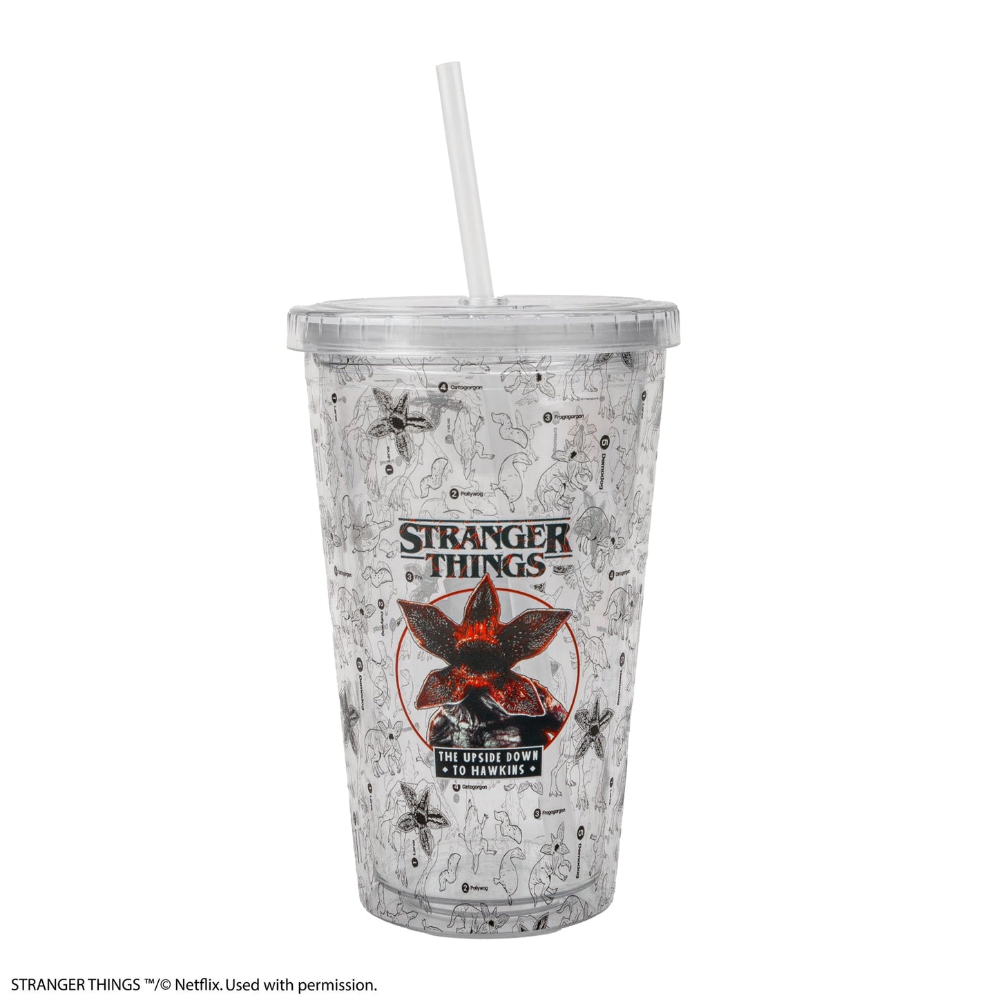 Gobelet Tumbler Démogorgon