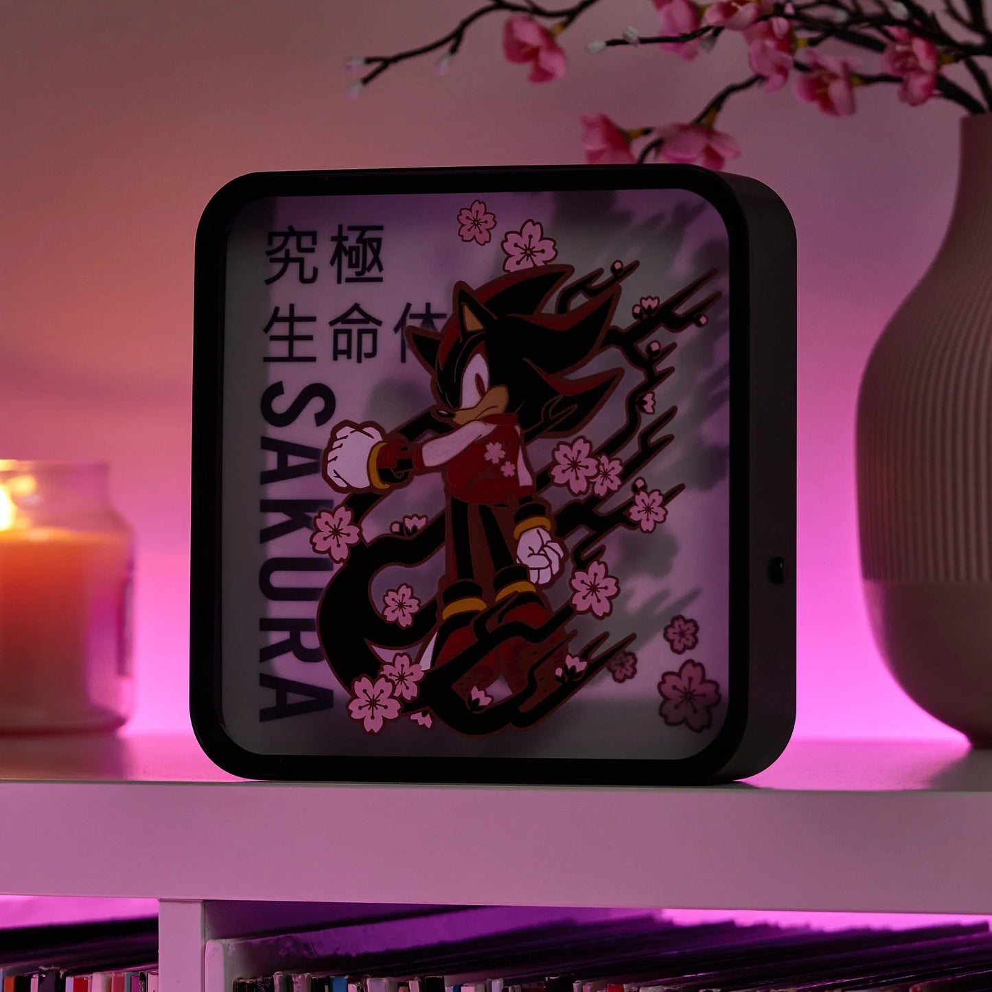 Sonic the Hedgehog Lampe - Shadow the Hedgehog "Sakura"