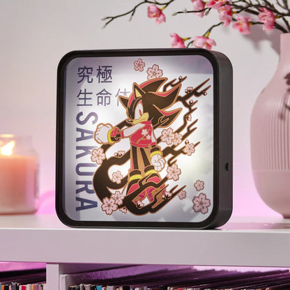 Sonic the Hedgehog Lampe - Shadow the Hedgehog "Sakura"