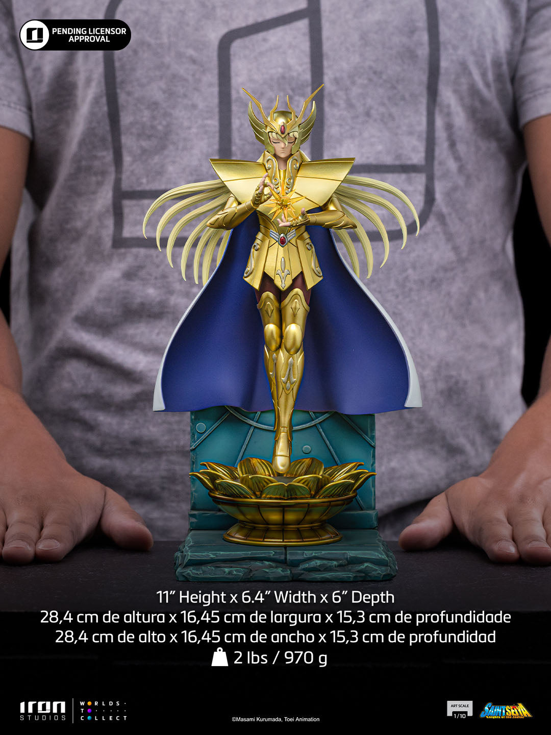 Virgo Shaka Statue - Saint Seiya - Art Scale 1/10