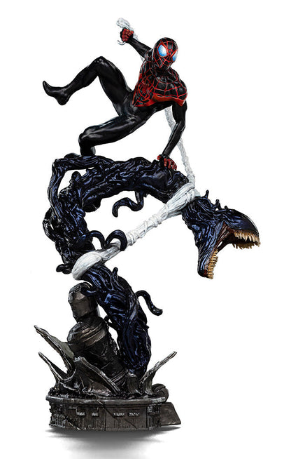 Miles Morales Statue - Spider-Man vs Villains Diorama - BDS Art Scale 1/10 - Marvel Comics
