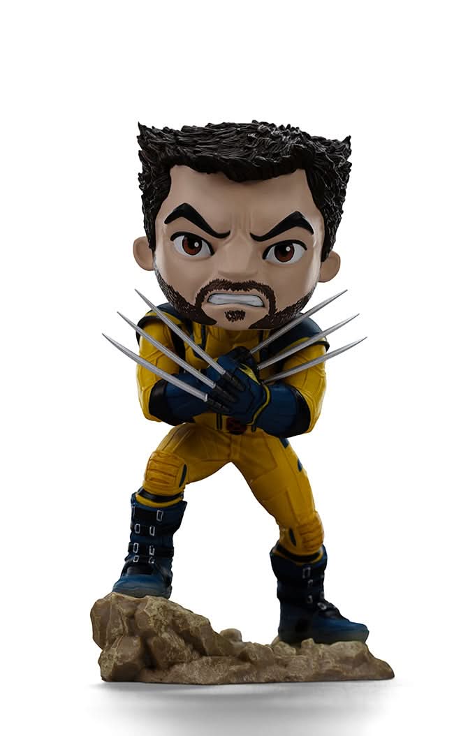 Deadpool, Wolverine and Headpool (Unmasked) Figurine - Deadpool & Wolverine - Mini Co.