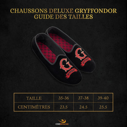 *Chaussons Deluxe Gryffondor
