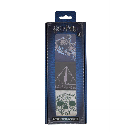 *Set de 3 Paires de Chaussettes Les Reliques de la Mort Edition Deluxe