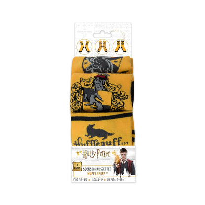 Set de 3 Paires de Chaussettes Poufsouffle
