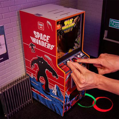 Viertelgroßer Arcade-Schrank Space Invaders Teil II