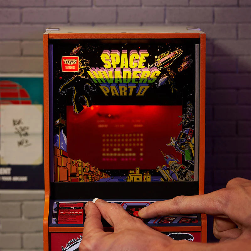Viertelgroßer Arcade-Schrank Space Invaders Teil II