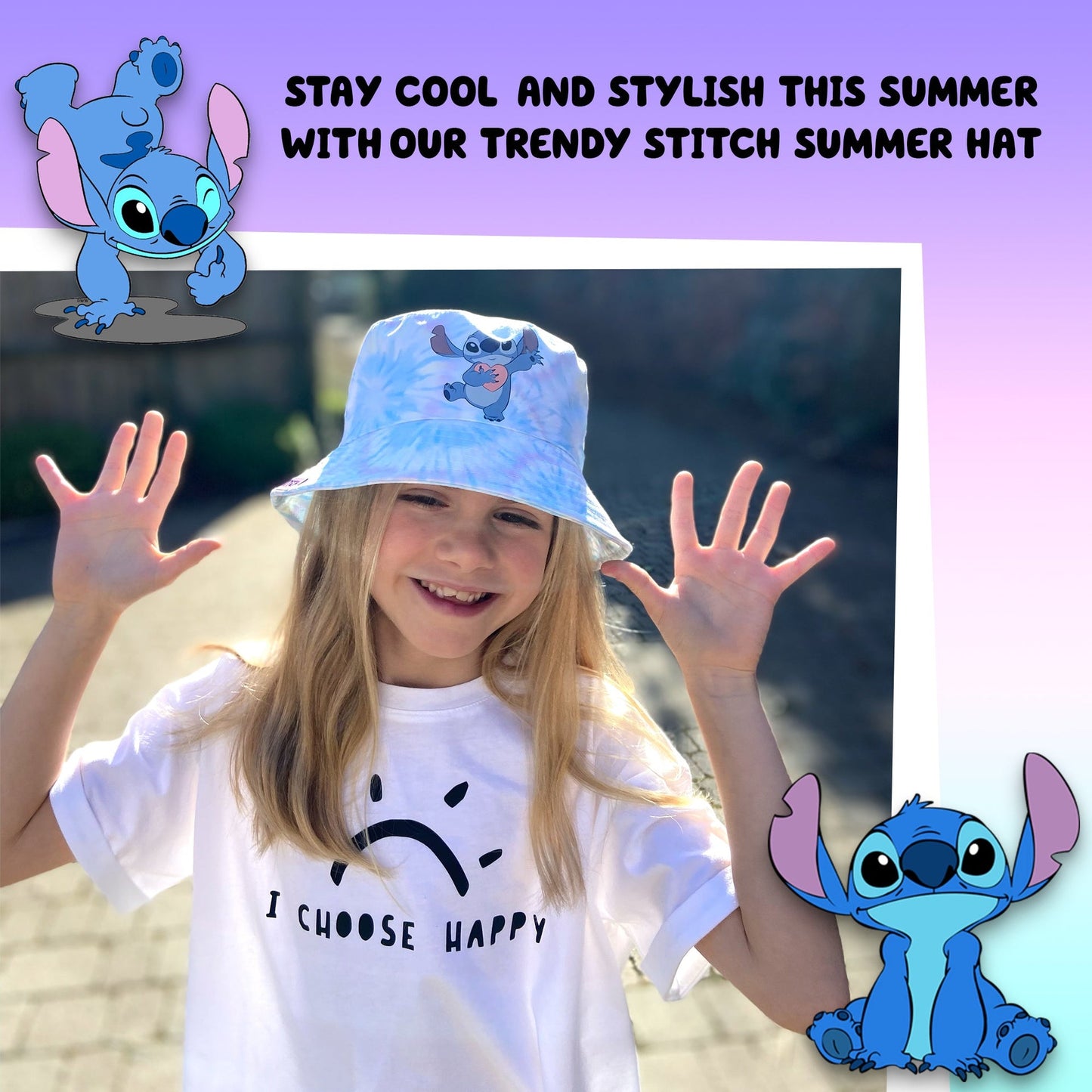 Stitch Bucket Hat