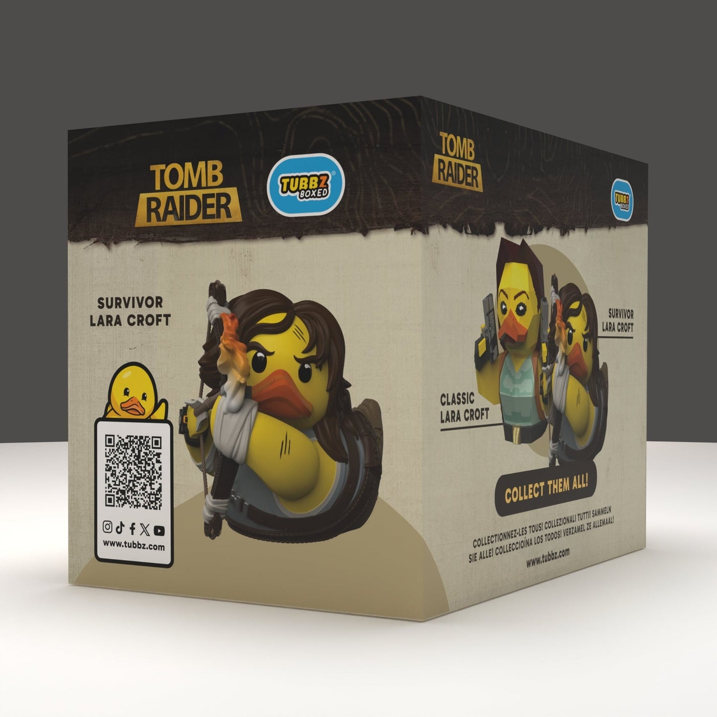 Canard Tomb Raider: Lara Croft (Survivant) TUBBZ (Boxed Edition) - vue 3
