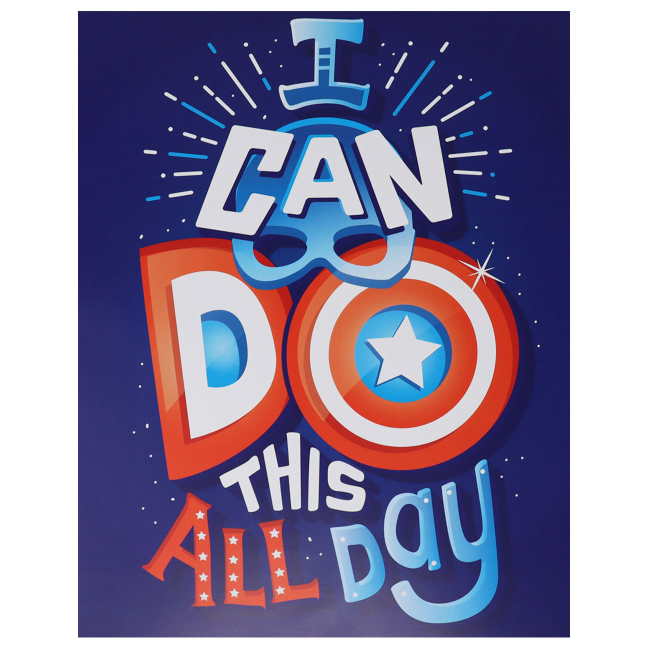 Affiche collector Marvel - Captain America