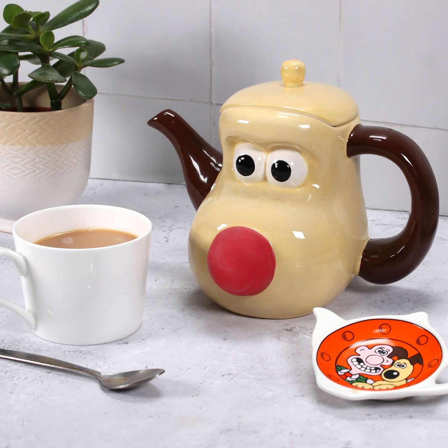 Repose-sachet de thé Wallace & Gromit