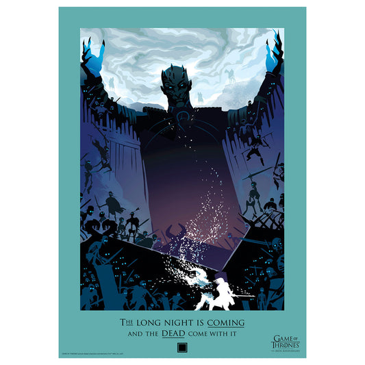 Affiche collector Game of Thrones