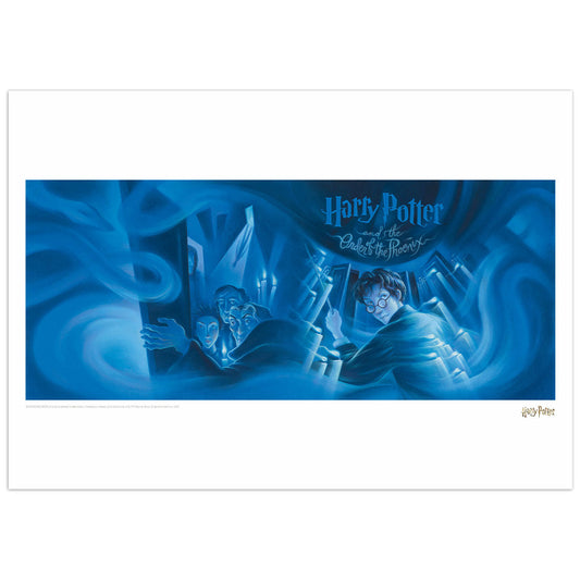 Affiche collector Harry Potter - & the Order of the Phoenix Book Cover Artwork