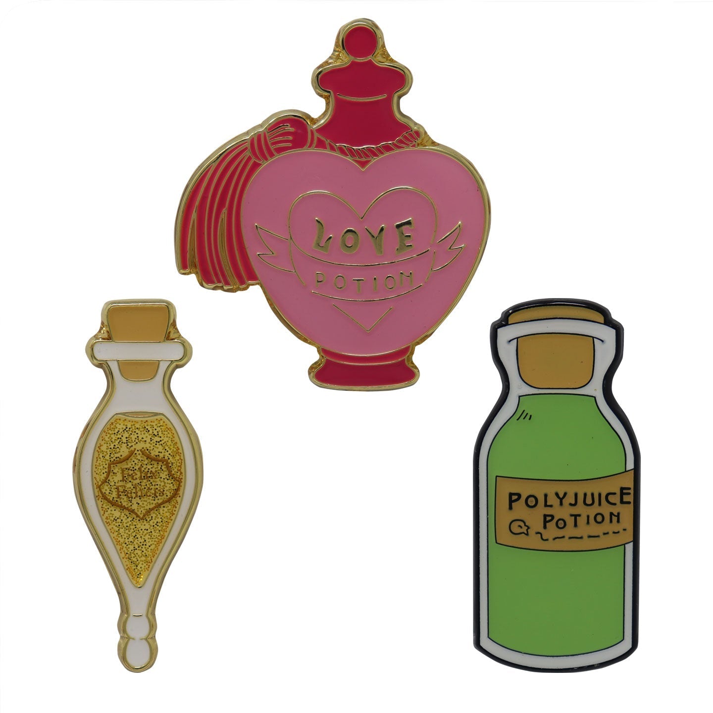 Set de 3 pin's Harry Potter - Potions
