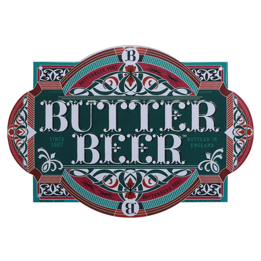 Plaque métal Harry Potter - Butterbeer