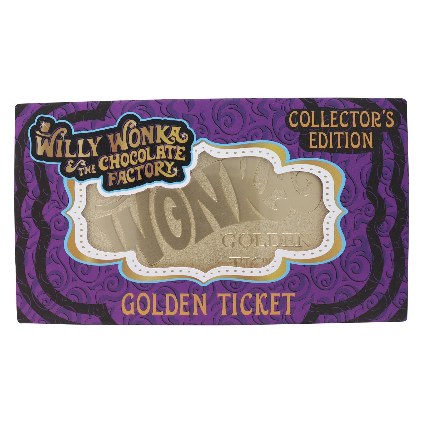 Ticket collector Willy Wonka - Golden