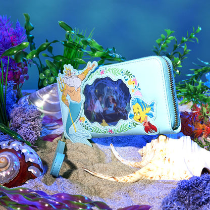 Die kleine Meerjungfrau-Geldbörse (linsenförmig) 