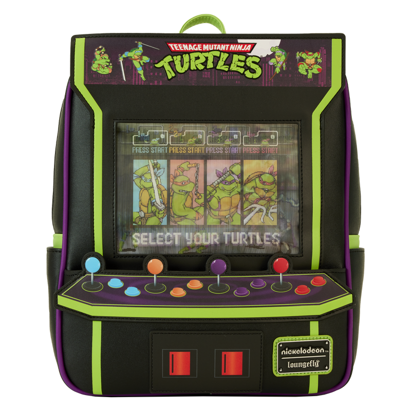 Ninja Turtles Mini-Rucksack – Arcade Vintage Lenticular