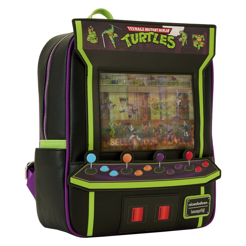 Ninja Turtles Mini-Rucksack – Arcade Vintage Lenticular