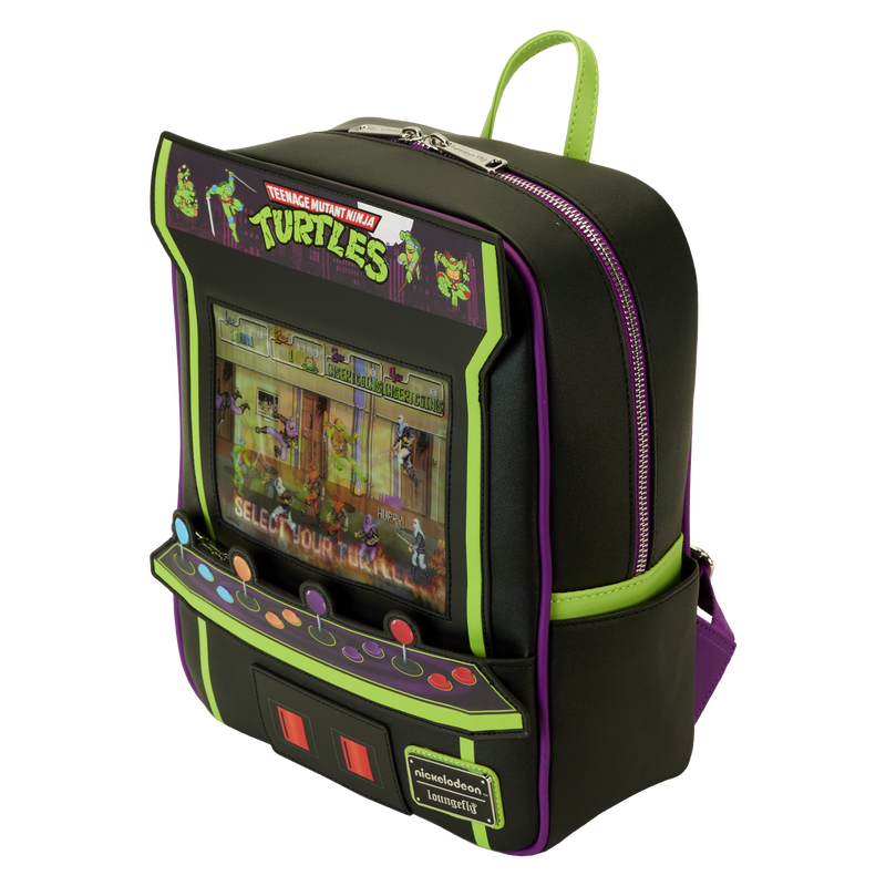 Ninja Turtles Mini-Rucksack – Arcade Vintage Lenticular