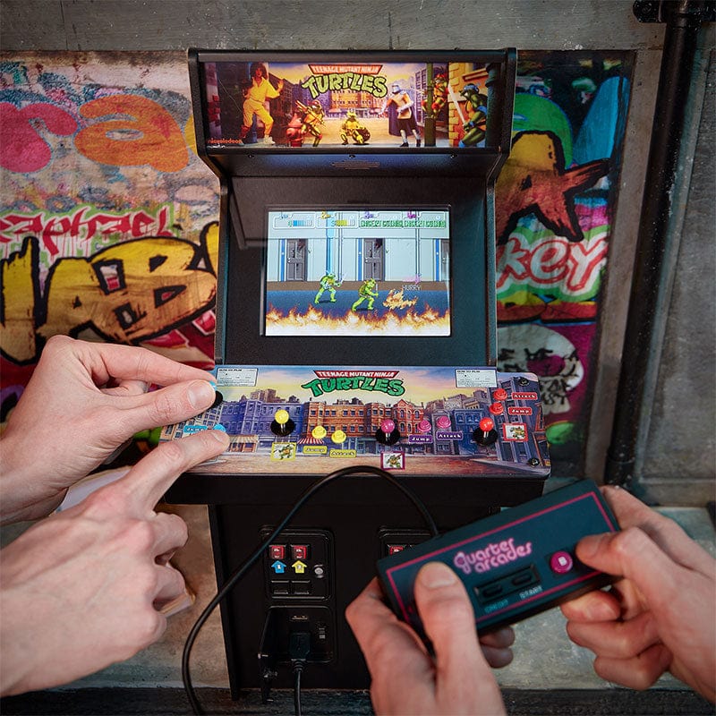 Teenage Mutant Ninja Turtles Quarter Size Arcade Cabinet (Exclusive Signed Collector's Edition)