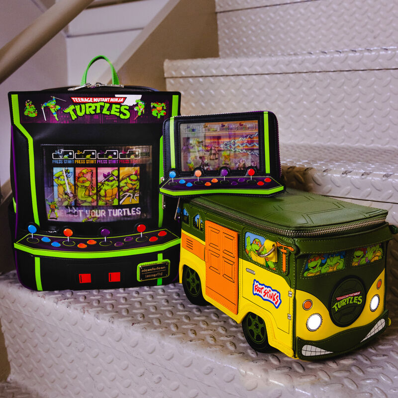 Portefeuille Les Tortues Ninja - Arcade Vintage