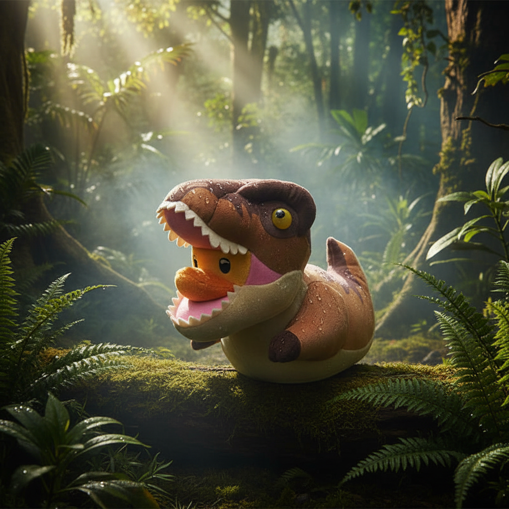 Canard T-Rex TUBBZ (Plushie) - vue 7