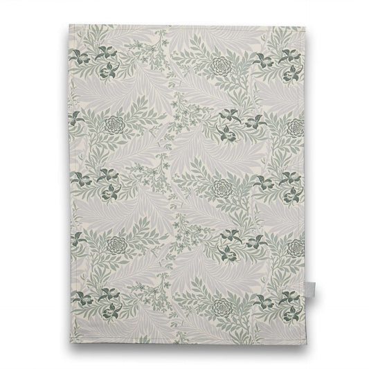 William Morris Tea Towel - ACS Recycled Cotton Larkspur